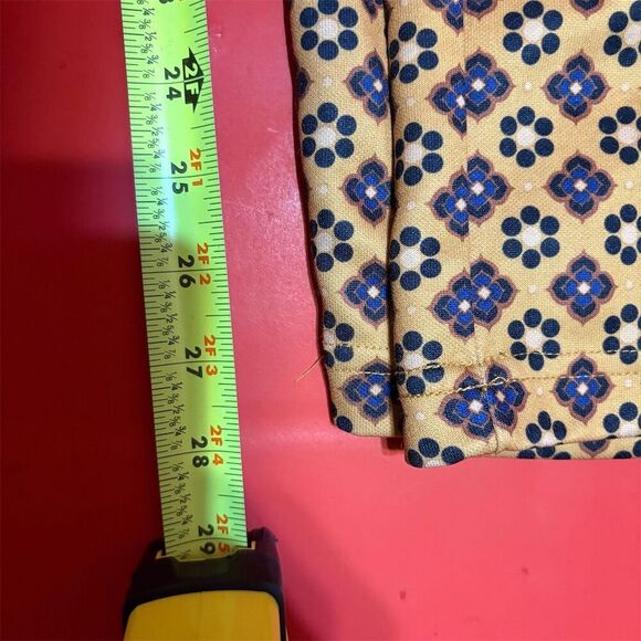 Urban Outfitters Mens Gold Floral Jogger Pants Size L - Picture 9 of 11
